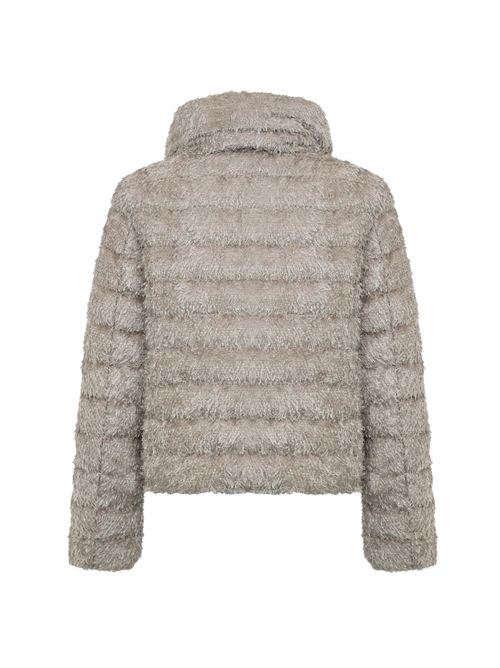 Piumino con mini-frange e nylon ultralight Herno | PI00160DR 127311985